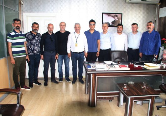 Mevlüt Soysal'a hayırlı olsun ziyaretinde bulunduk