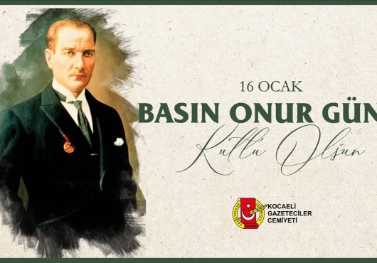 16 Ocak Basın Onur Günümüz Kutlu Olsun...