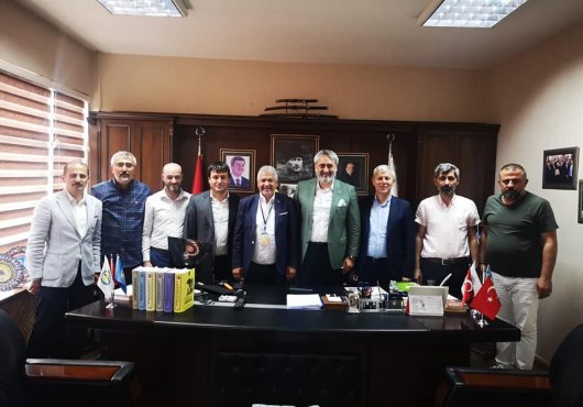 KASKF Başkanı'nı Ziyaret Ettik