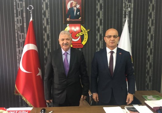 Ayın Ünlü'den Cemiyetimize Ziyaret