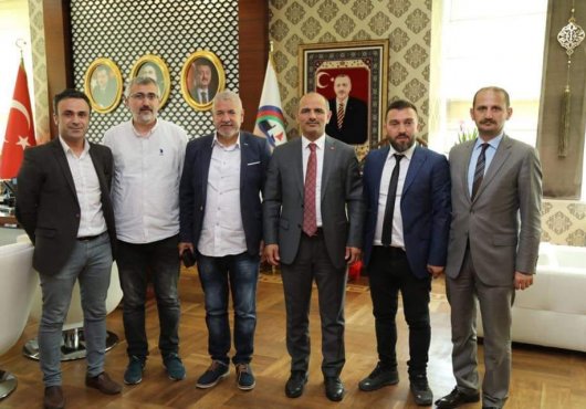 Körfez Belediye Başkanı Şener Söğüt'ü Ziyaret Ettik