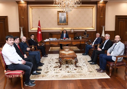 Mesleki konularda yaşadığımız konuları ilettik