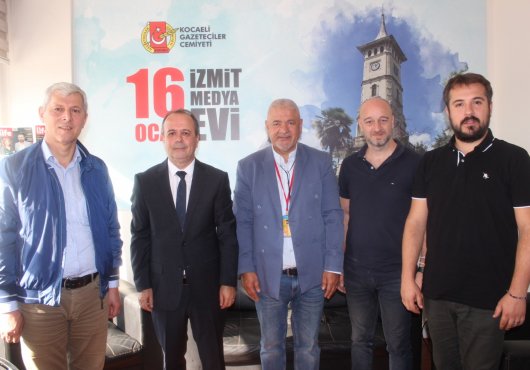 Yalçıntaş'tan Medya Evine Ziyaret