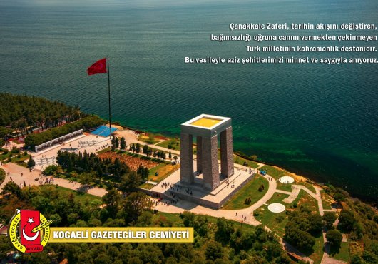 Şehitlerimizi minnet ve saygıyla anıyoruz