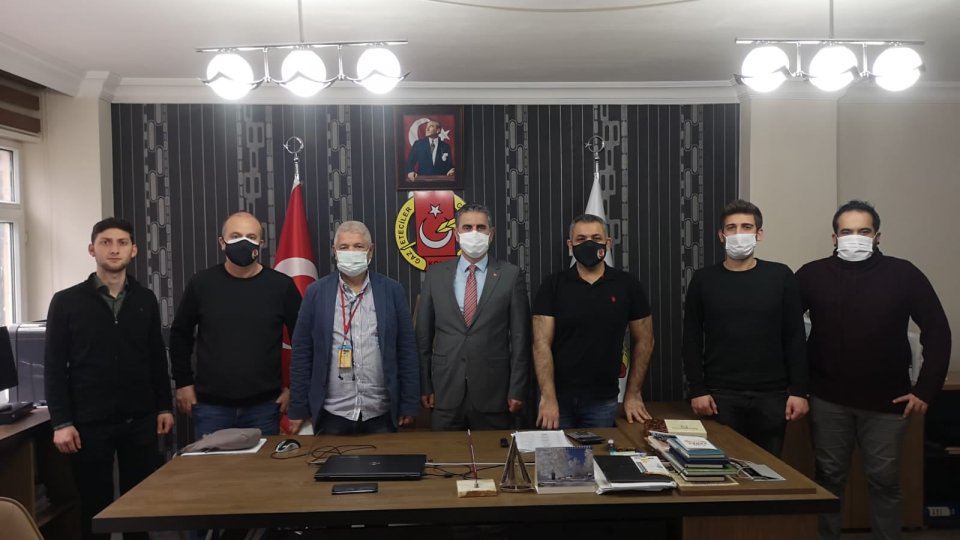 Başkan Turan'dan ziyaret