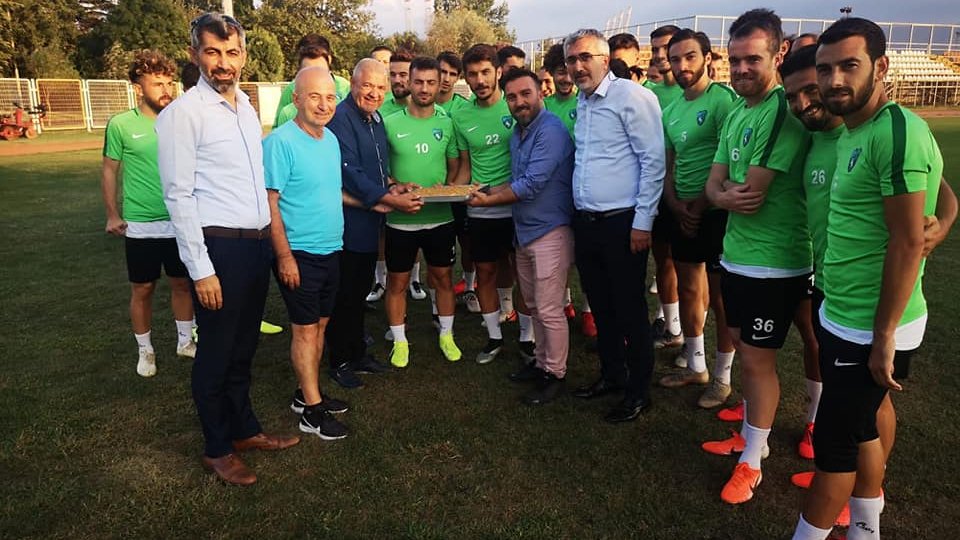 Kocaelispor'lu futbolcularımızı ziyaret Ettik