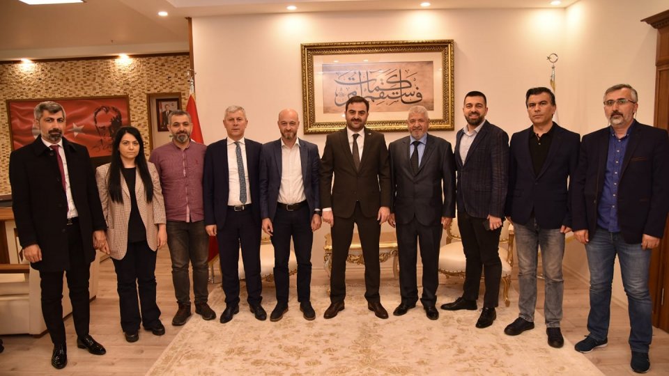 Başiskele Belediye Başkanı Yasin Özlü'yü Ziyaret Ettik