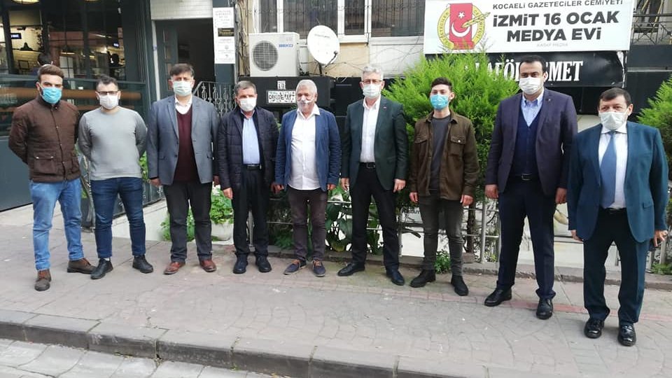 AK Parti'den Cemiyetimize Ziyaret