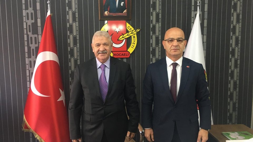 Ayın Ünlü'den Cemiyetimize Ziyaret