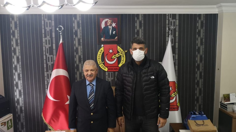 Kocaman'dan Cemiyetimize Ziyaret