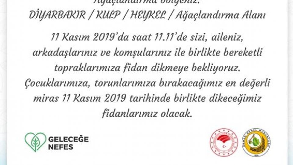 Bizim de bir dikili ağacımız var artık