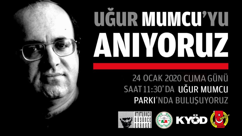 Uğur Mumcu'yu Anıyoruz