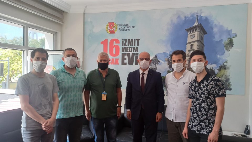 Ünlü,Medya evimize ziyaret gerçekleştirdi.