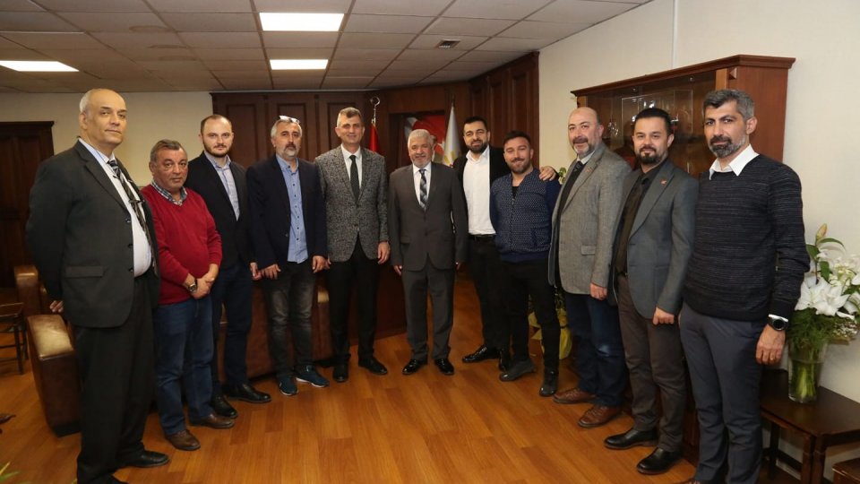 Gölcük Belediye Başkanı Ali Yıldırım'ı Ziyaret Ettik